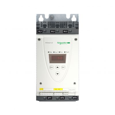 Układ łagodnego rozruchu ATS22 3 fazowe 230/440VAC 50/60Hz 15kW 32A IP20 ATS22D32Q SCHNEIDER (ATS22D32Q)